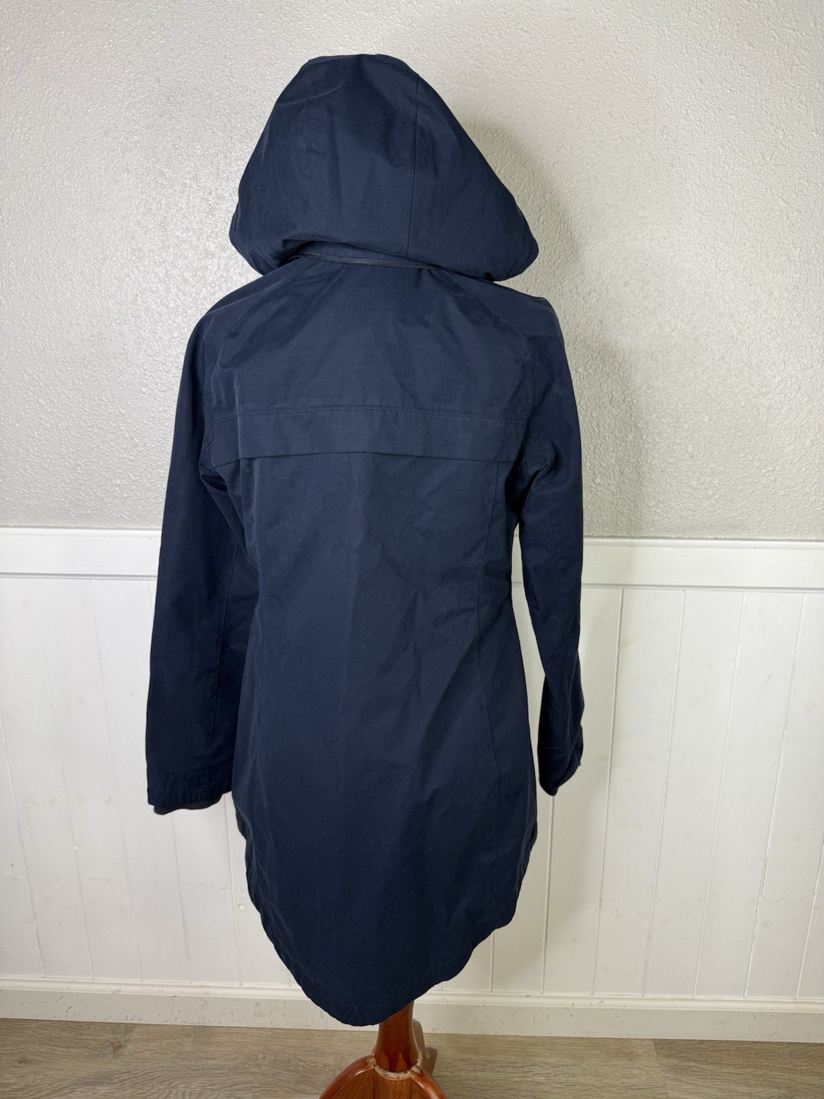 Pendleton Rain Jacket Womens Small Navy Plaid Lin… - image 5