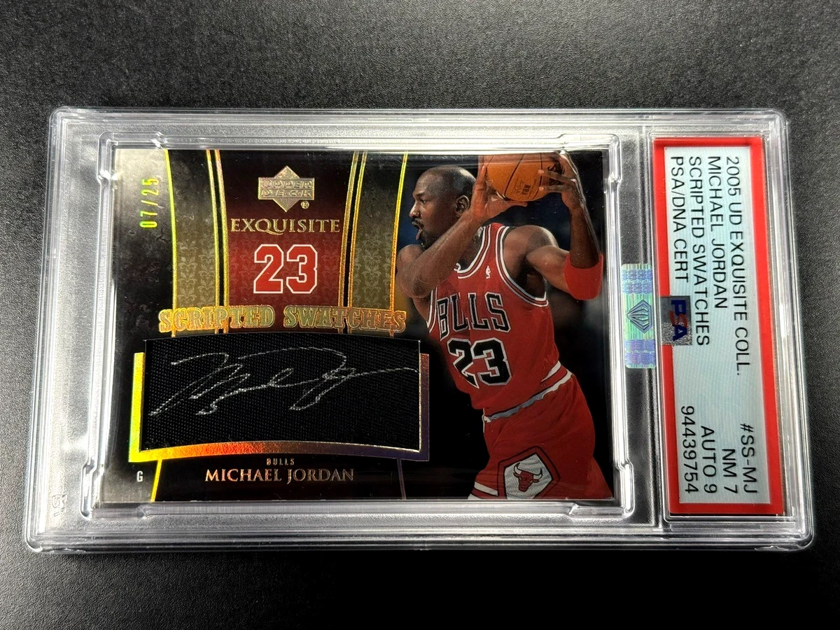 Michael Jordan 9 Graded Basketball Autographed Sports Trading