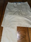Gustin Men's Chino Straight Fit Button Fly Khaki Pants Size 35 x 36 — photo 1