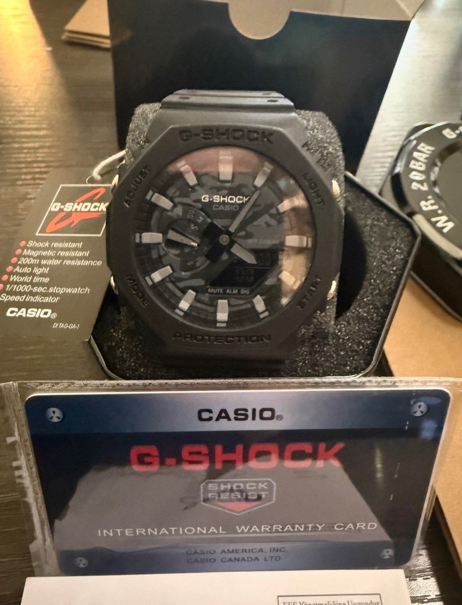 Casio G-Shock Classic Style 200m Water Resistant 11.8 mm Black