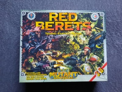 Red Berets Mutant Chronicles Brettspiel