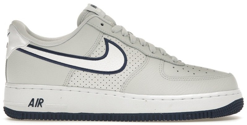 Nike Air Force 1 '07 Embroidered Swoosh - Photon Dust Navy for