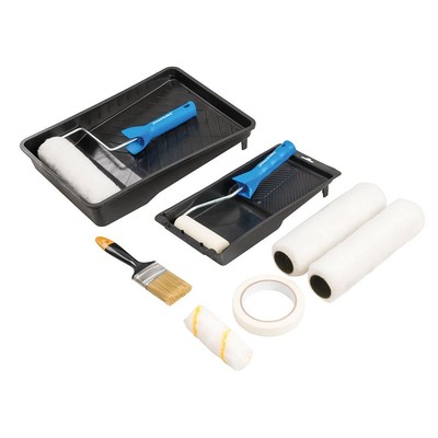 Silverline - Decorators Roller & Brush Set - 11pce