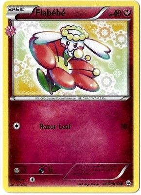 NM Pokémon TCG Radiant Collection Flabebe Comon