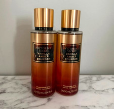 Victoria Secret Vanilla Amber Bourbon body mist 2 pc 8.4 oz