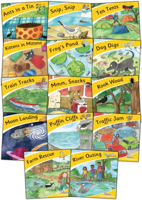 Jolly Phonics Little Word Books by Sara Wernham (Paperback Book) - Image 7