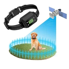 GPS Wireless Dog Fence System Electric Fence with Shock Collarfor Boundary