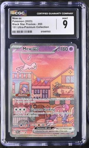 Mew EX 053 SVP 151 Ultra-premium Collection Pokemon CGC 9 Mint *003