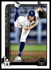 2025 Topps Tyler Glasnow Los Angeles Dodgers #201
