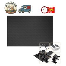 Non-Slip Mat for Under Desk Ellipticals - Stability and Floor Protection
