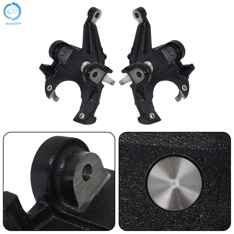 1975 1976-1986 1987 For Chevrolet C10 Drop Lowering Spindles kit w/ 1" Rotor Foto 3 de 4