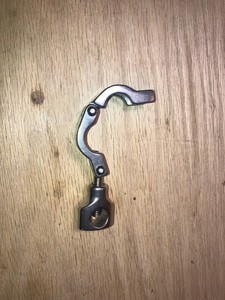 Chemglass CG-152-C-07 Sanitary Clamp 3/4" Single Pin 304 Stainless Steel 