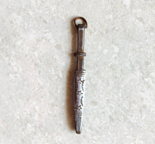 1920s Vintage Old Primitive Steel Tweezer Tong Tool Decorative Collectible TZ48