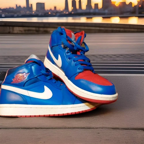 Air Jordan 1 Mid Detroit Pistons SIZE 8 1/2 MEN'S