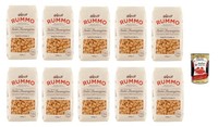 Rummo Tubetti Zita N. 31 Pasta Bronzezeichnung 10X500G+Polpa 400G