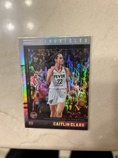 2025 Panini Chronicles CAITLIN CLARK Silver Holo Foil Number 50 Indiana Fever