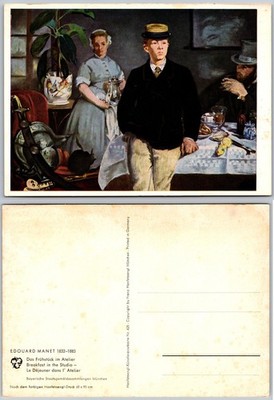 Continental Breakfast In The Studio Postcard