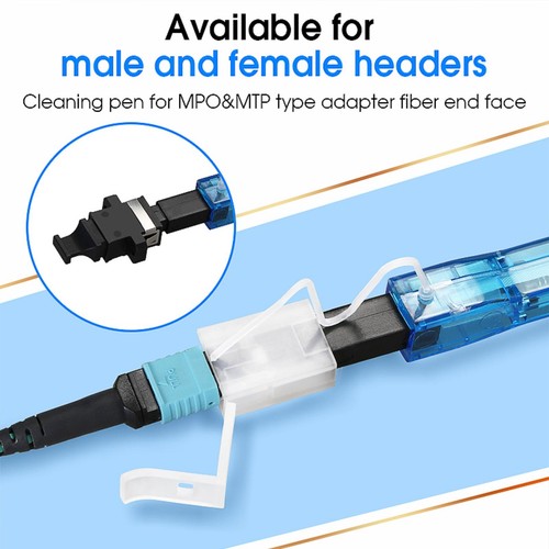 Optical Fiber Cleaner Pen Cleaning Tool for MPO MTP Connector Adapter End Face f - Afbeelding 9 van 12