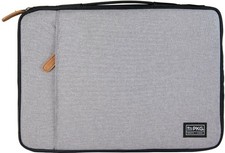 PKG Laptop padded Sleeve for up to 14" Laptop Macbook pro Surface pro Light Gray