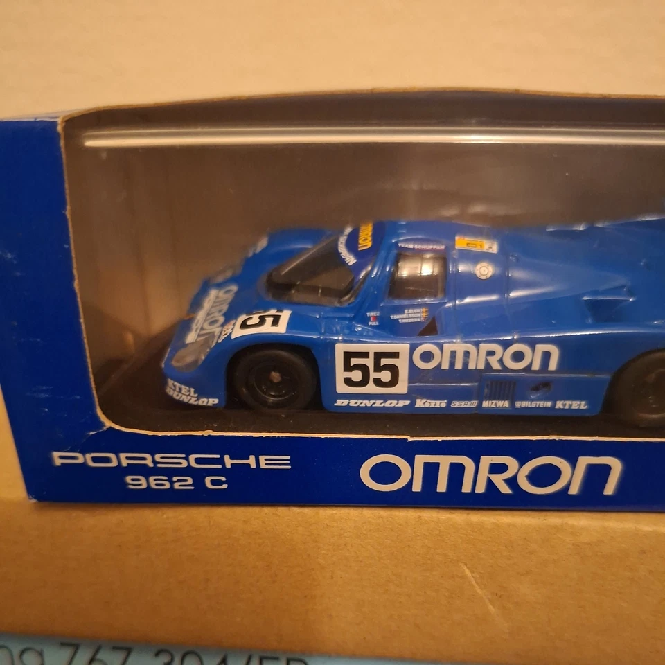 ONYX 'PORSCHE 962-C KREMER, OMRON #55 LE MANS 1990 Somente compradores do Reino Unido (1) - Imagem 2 de 4