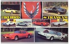 PONTIAC FIREBIRD TRANS AM Collage Poster 24”x 36” 1980's NJ Automobile Quarterly — photo 1