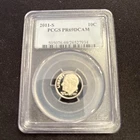 2011-S Proof Roosevelt Dime Silver PCGS PR69DCAM