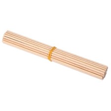 1/8 x 8 Inch Wooden Dowel Rod, 30 Pcs Wood Dowels Unfinished Round Wood Stick...