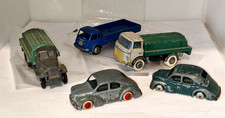4cv Renault x 2 & 3 Camions Berliet Hotchkiss Gmc Saviem CIJ - F J  1/43 & 1/50