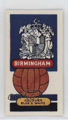 1958 Football Clubs and Badges Lamberts of Norwich Tea Back Birmingham City 0au4