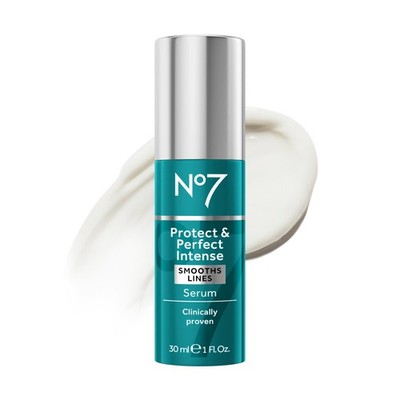 No7 Protect & Perfect Intense Advanced Serum - Anti-Aging Face Serum that Visibl