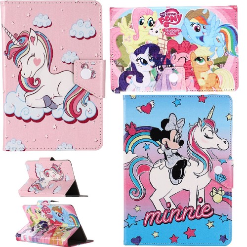 custodia per Samsung Galaxy Tablet Models Unicorno ~My Little Pony stand-up tab cover - Foto 1 di 27