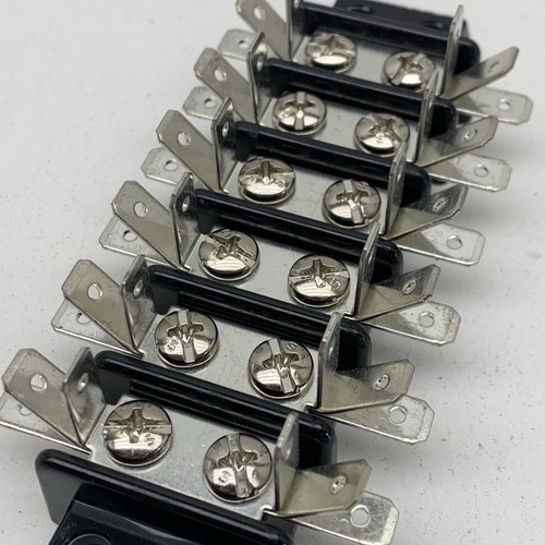 Kulka 602 Double Row Barrier Terminal Block 3-Blade Contacts 30A 6-Circuit/Pole - Picture 4 of 12