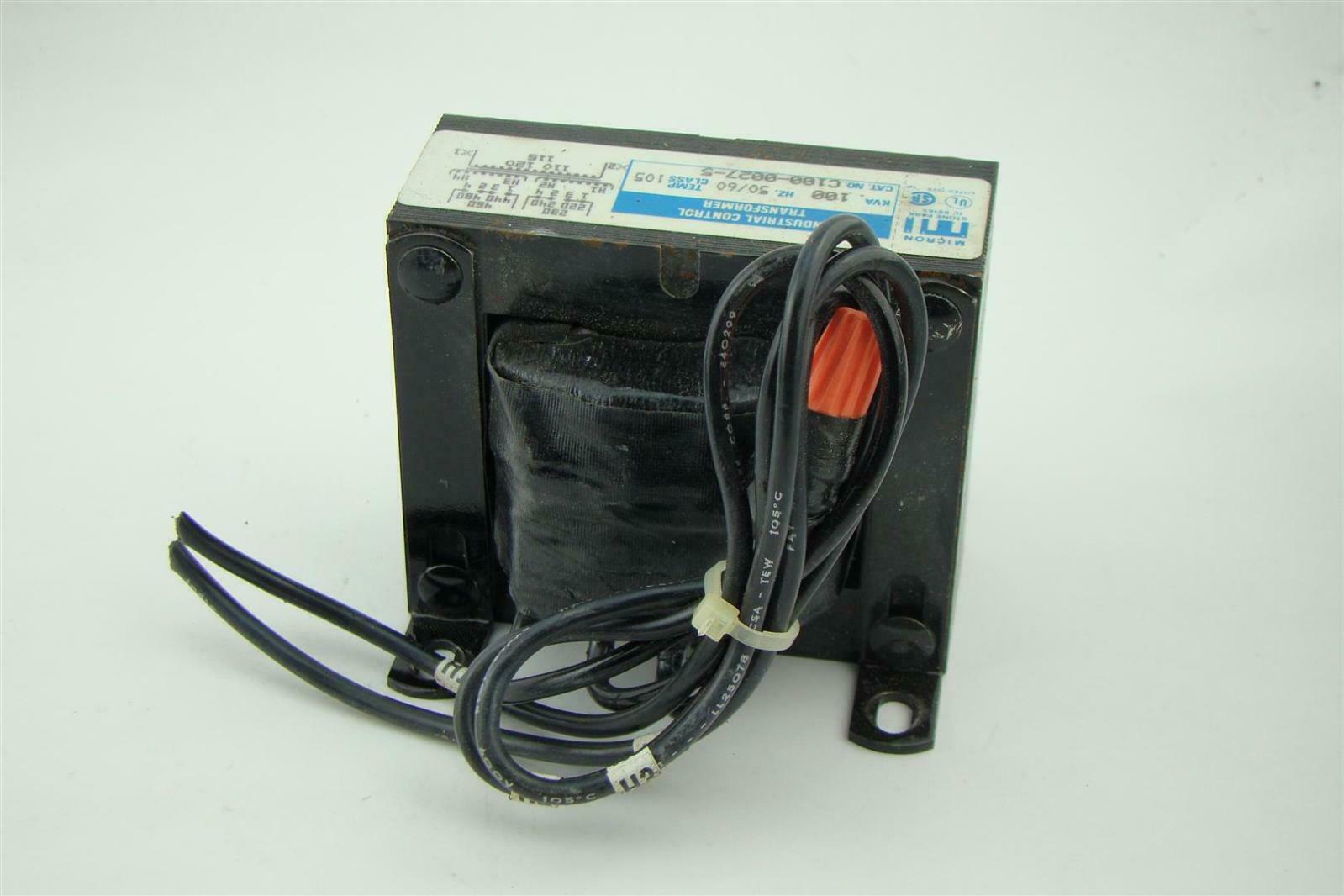 Micron Industrial Control Transformer 0.100KVA C100-0027-5 | eBay