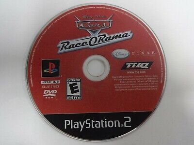 Disney's Cars Race O Rama Sony Playstation 2 PS2 Game Disc Only