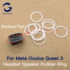 Original New For Meta Oculus Quest 3 VR Headset Speaker Fixing Ring Rubber Ring