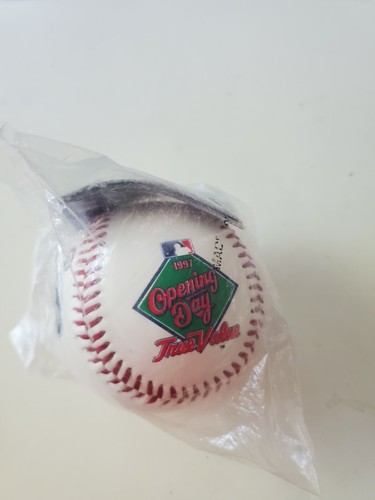 Vtg Rawlings 1997 Opening Day Baseball Detroit Tigers True Value Promo Giveaway - Picture 3 of 4