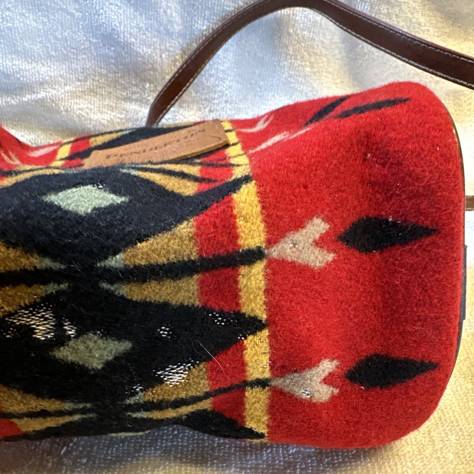 Pendleton Woolen Mills Purse Handbag, Red Small Original eBay