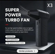 130000 rpm turbo blower jet fan