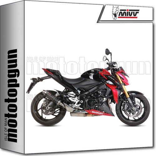 Pot D'échappement MIVV MK3 Carbon Pour Suzuki GSX-S 1000 Katana 2020 - Homologué Euro4 - Neuf Avec Garantie