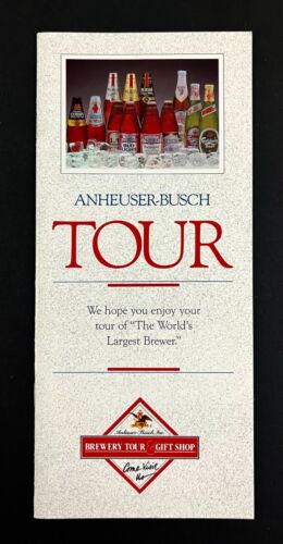 1980s Anheuser-Busch Brewery Tour Gift Shop World's Largest Brewer VTG Guide