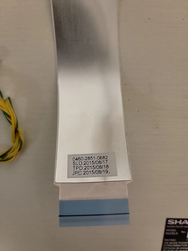 Cable y conectores LVDS Sharp LC-50UB30U Foto 4 de 4