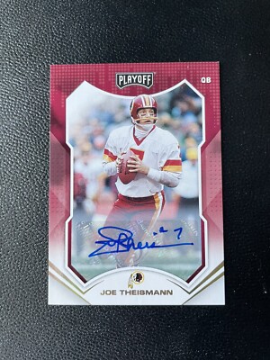 2021 Panini Playoff #124 Joe Theismann - AUTOGRAPH