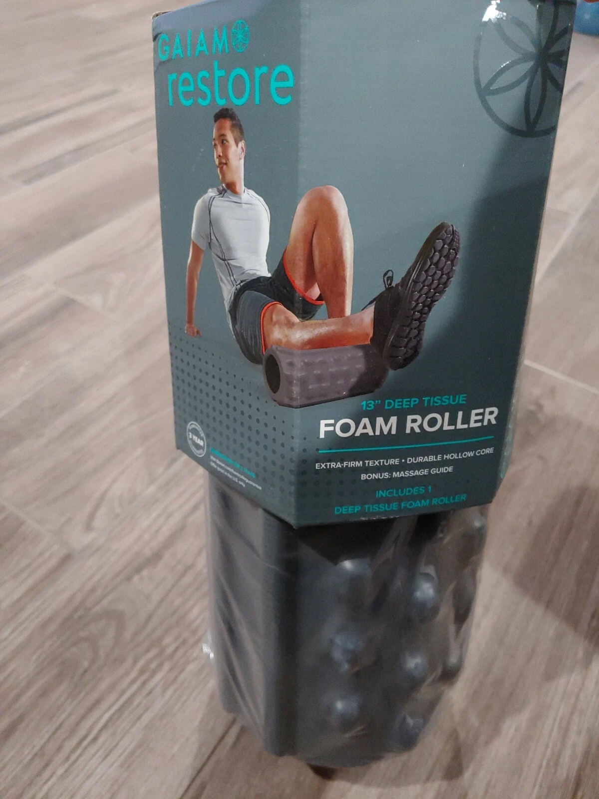 Gaiam Restore Compact Foam Roller NEW