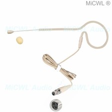 Skin color 415 Condenser Microphone for AKG Samson Wireless TA3F mini 3Pin XLR