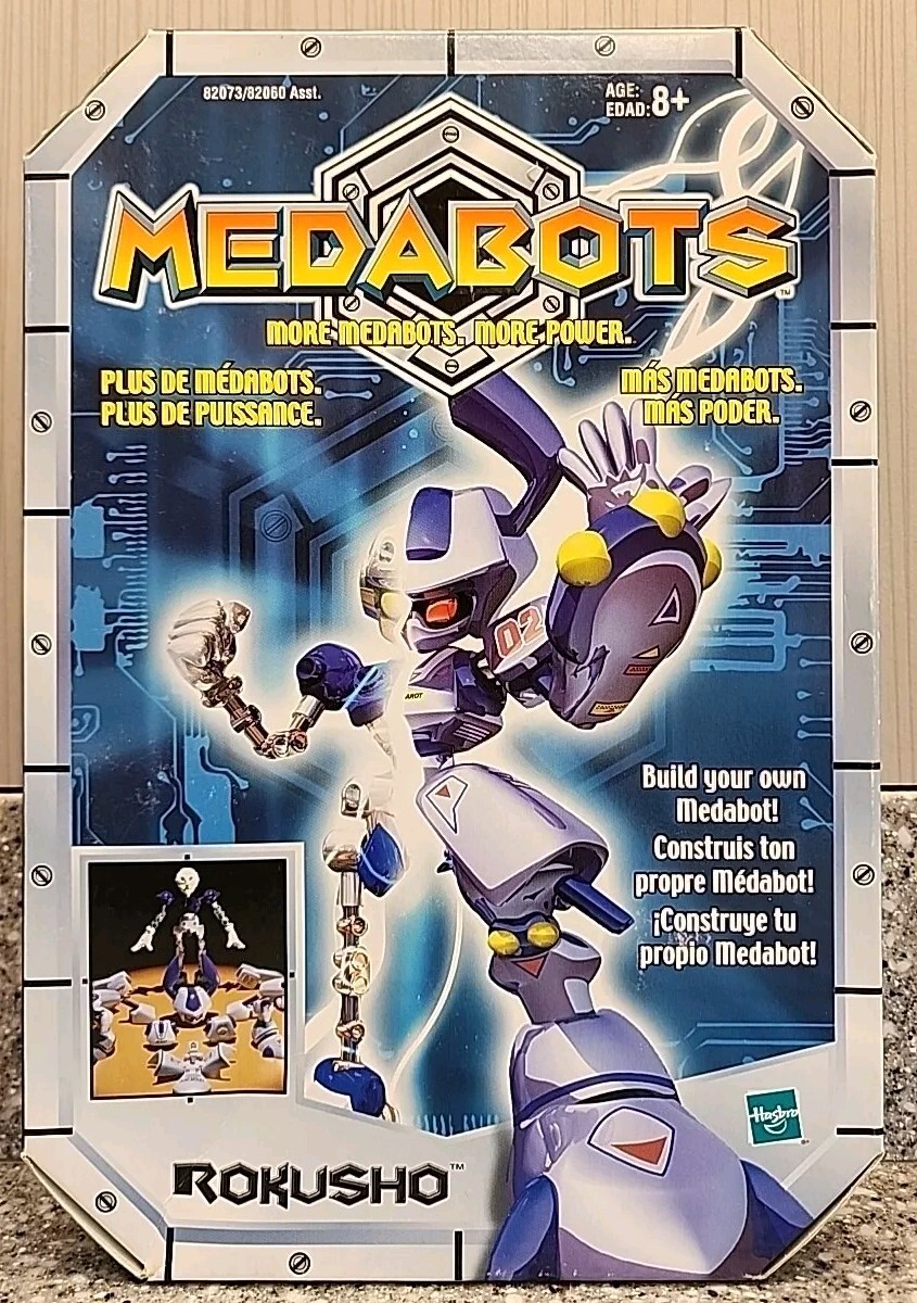 Medabots Rokusho Figure Build Your Own 82073 2002 Hasbro Sealed | eBay