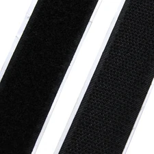 Bluedot Trading® 1"x3' BLACK Self Adhesive Fastening Fastener Tape Hook + Loop