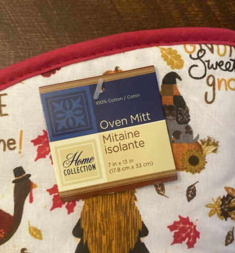 Fall Gnome Kitchen Towels, Fall Gnome Pot Holders & Fall Gnome Oven Mitts Bundle - Picture 18 of 19