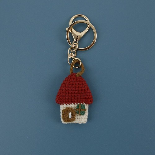 Handmade Weaving Keychain Lanyard Anti-lost Ring Buckle Car Keyring Girl Pendant - Picture 21 of 36