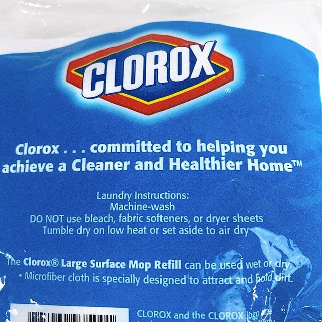 clorox wide surface microfiber mop