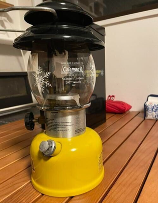 coleman seasons lantern 2007 winter